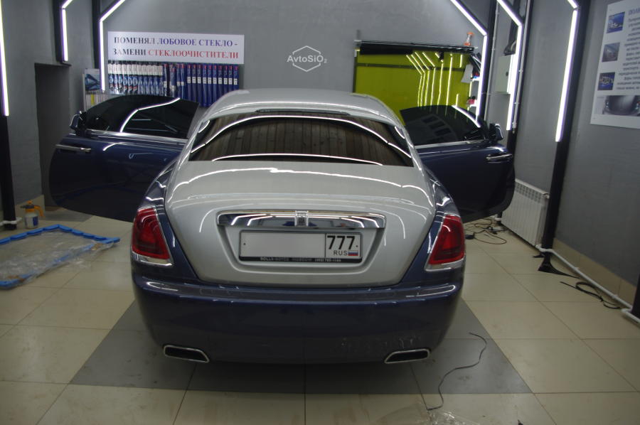 Rolls-Royce — тонировка боковых стёкол