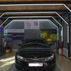 Установка автостекла на KIA Optima